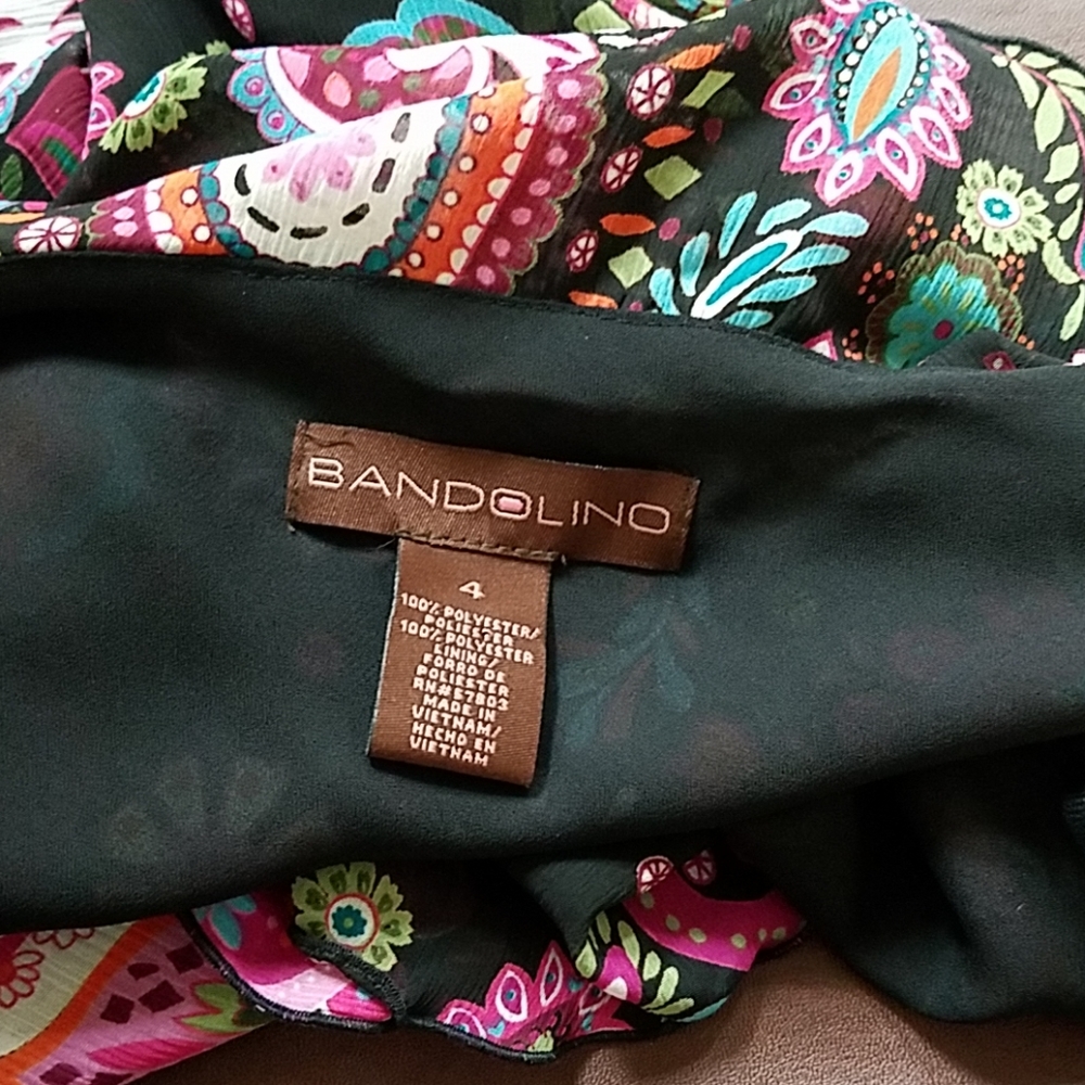 BANDOLINO SLEEVELESS TOP - Picture 5 of 5